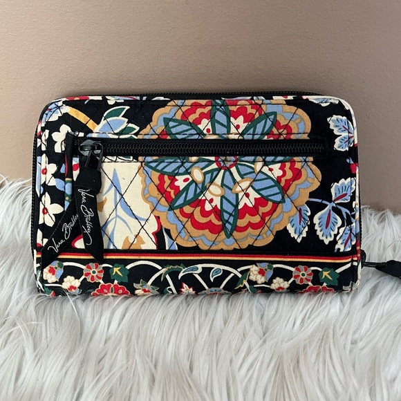{Vera Bradley} Turnlock Wallet in Floral Print - Picture 5 of 13